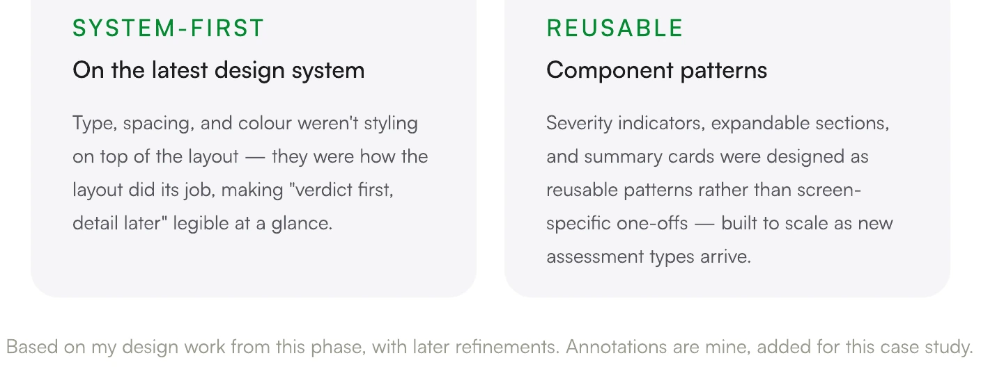 Screen from the Reimagining the Candidate Report case study.