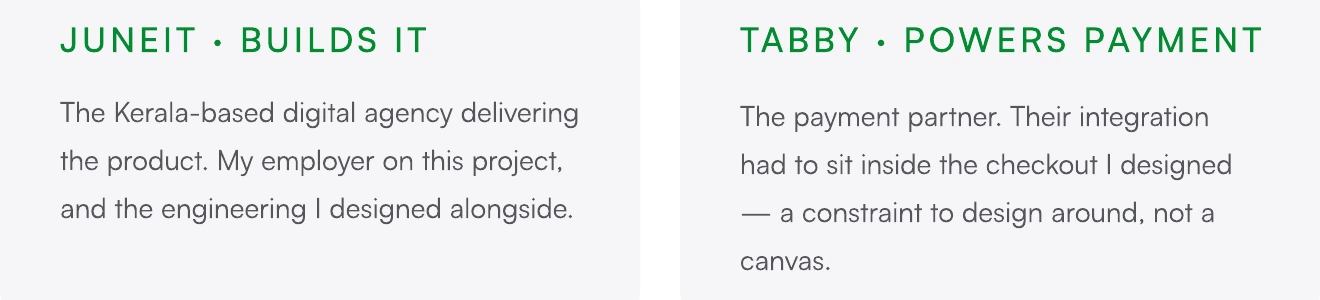 Screen from the From Showroom to Screen case study.