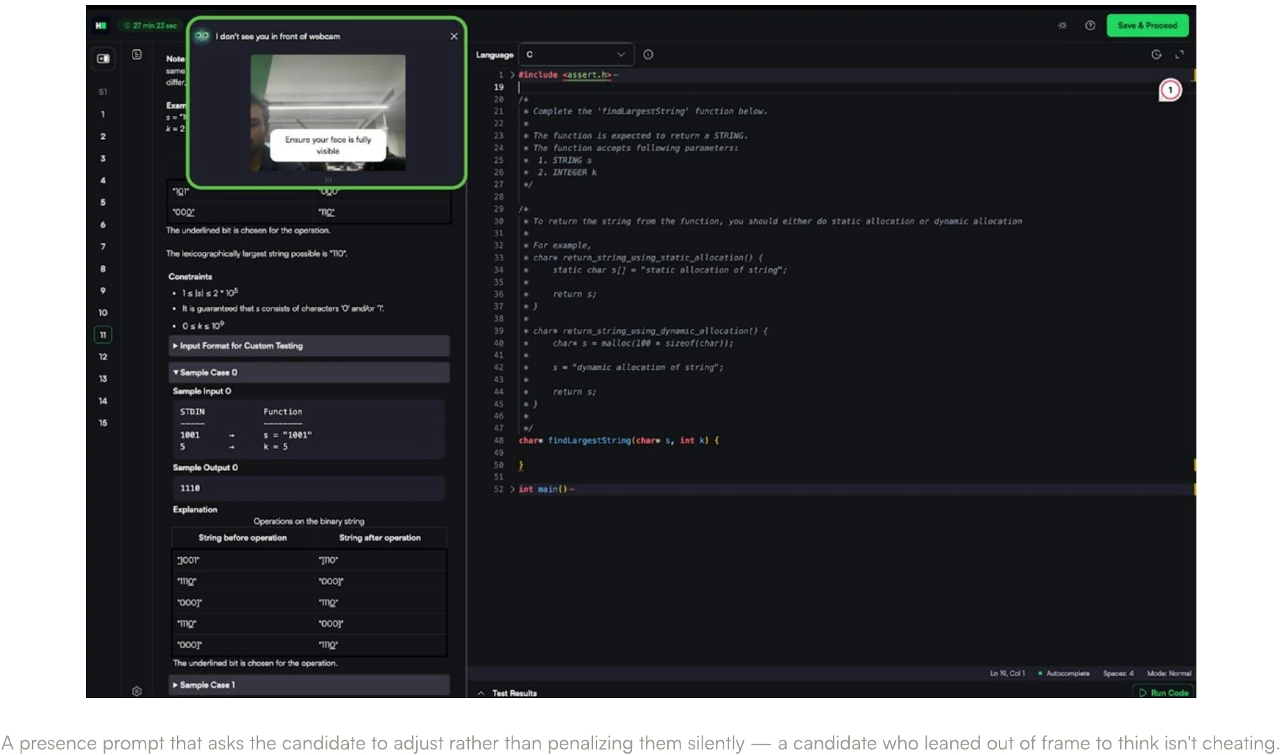Screen from the Strengthening Proctor Mode Integrity case study.