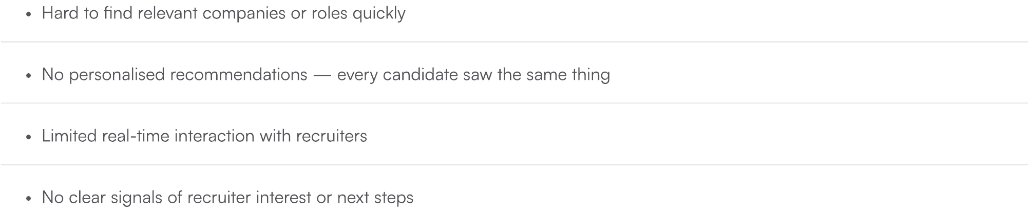 Screen from the HackerRank Virtual Career Fair case study.